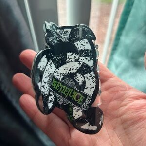 Beetlejuice hair clip